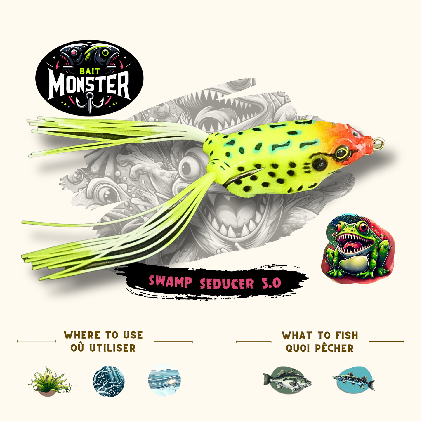 Swamp Seducer 5.0 by Bait Monster
