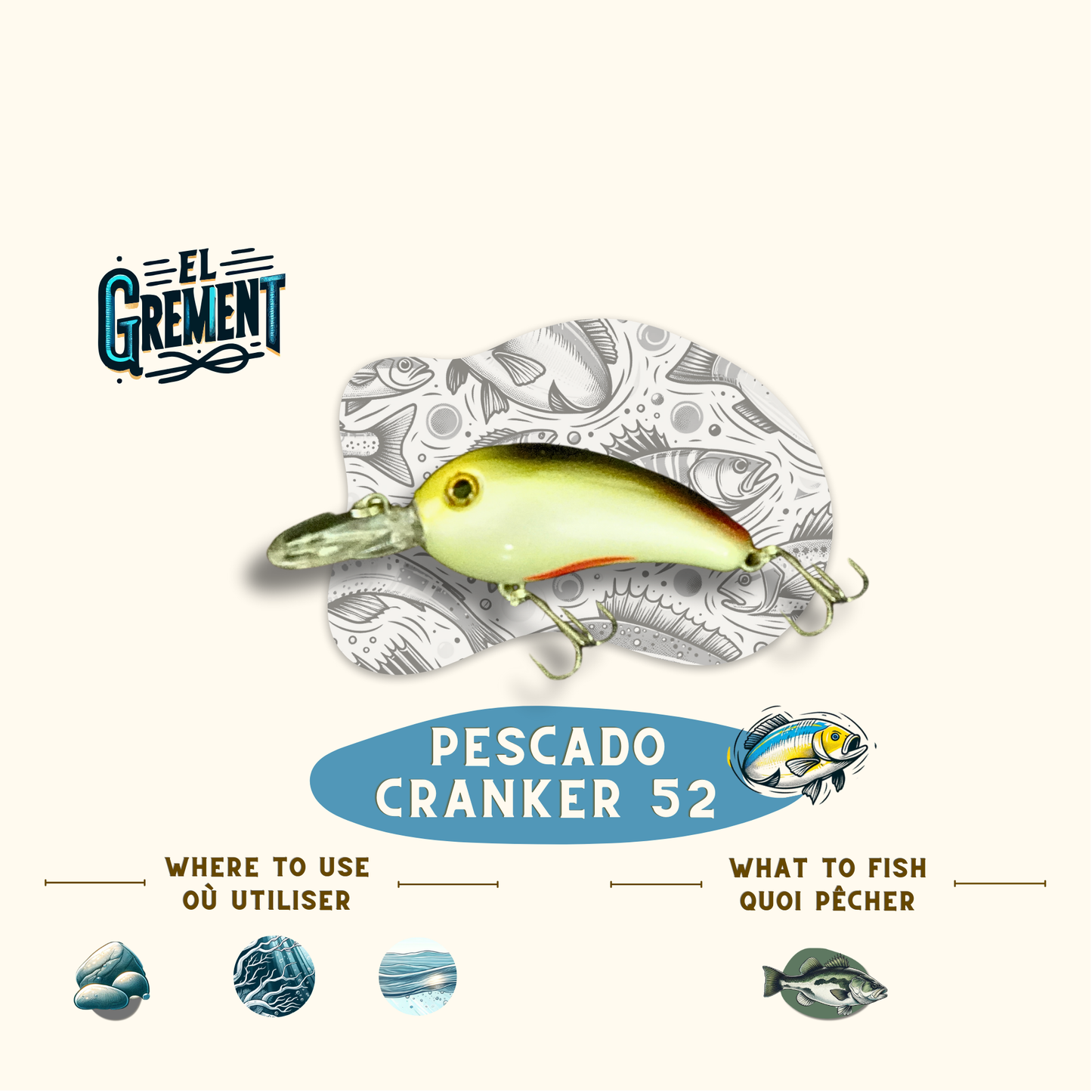 Pescado Cranker 52 par El Grement