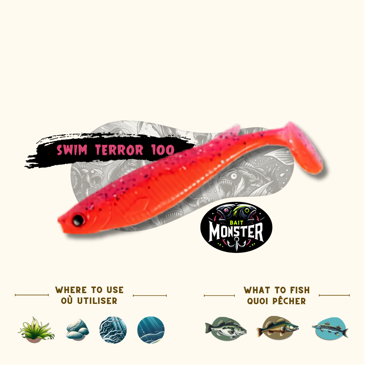 Swim Terror 100 by Bait Monster