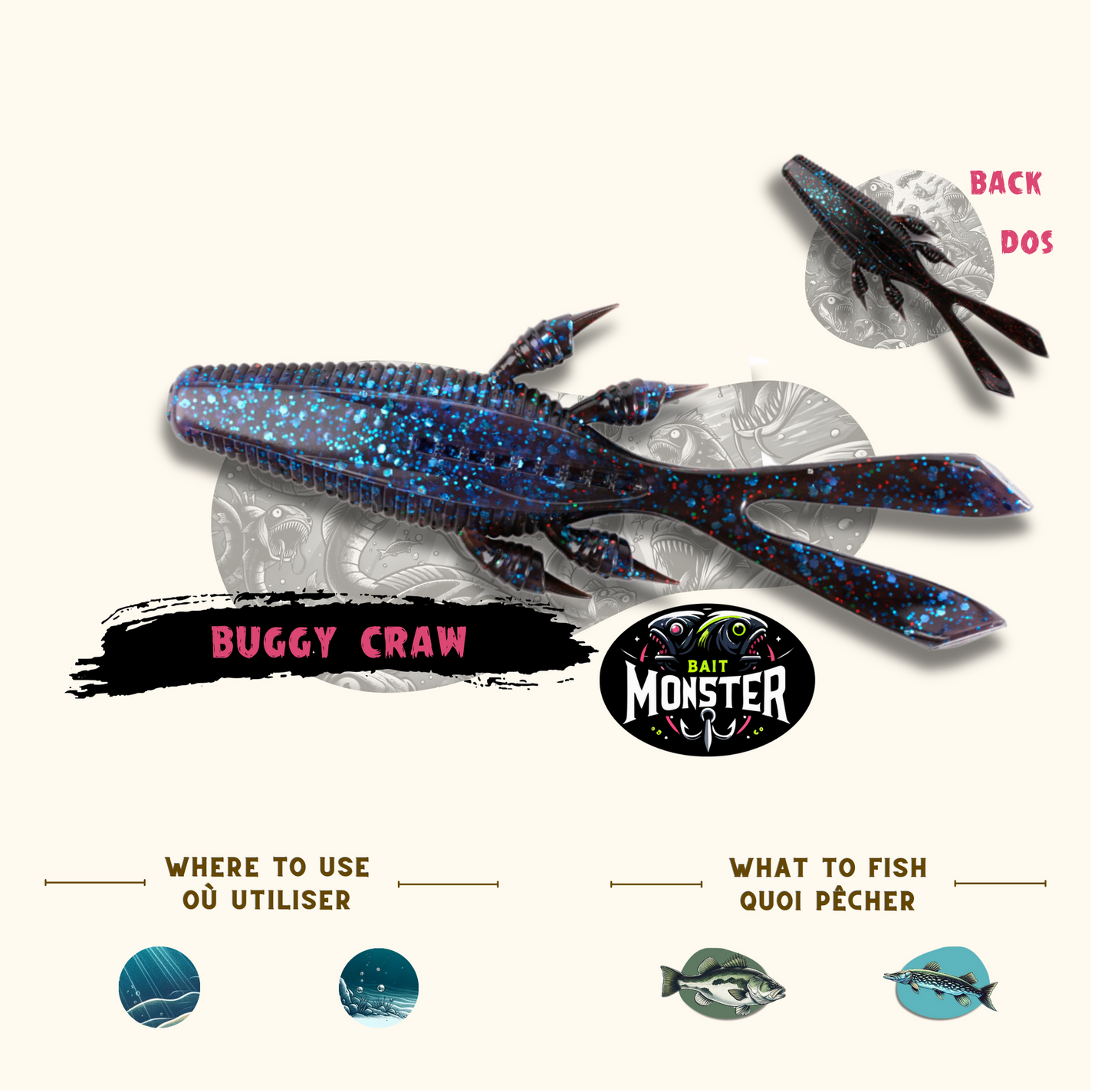 Buggy Craw by Bait Monster