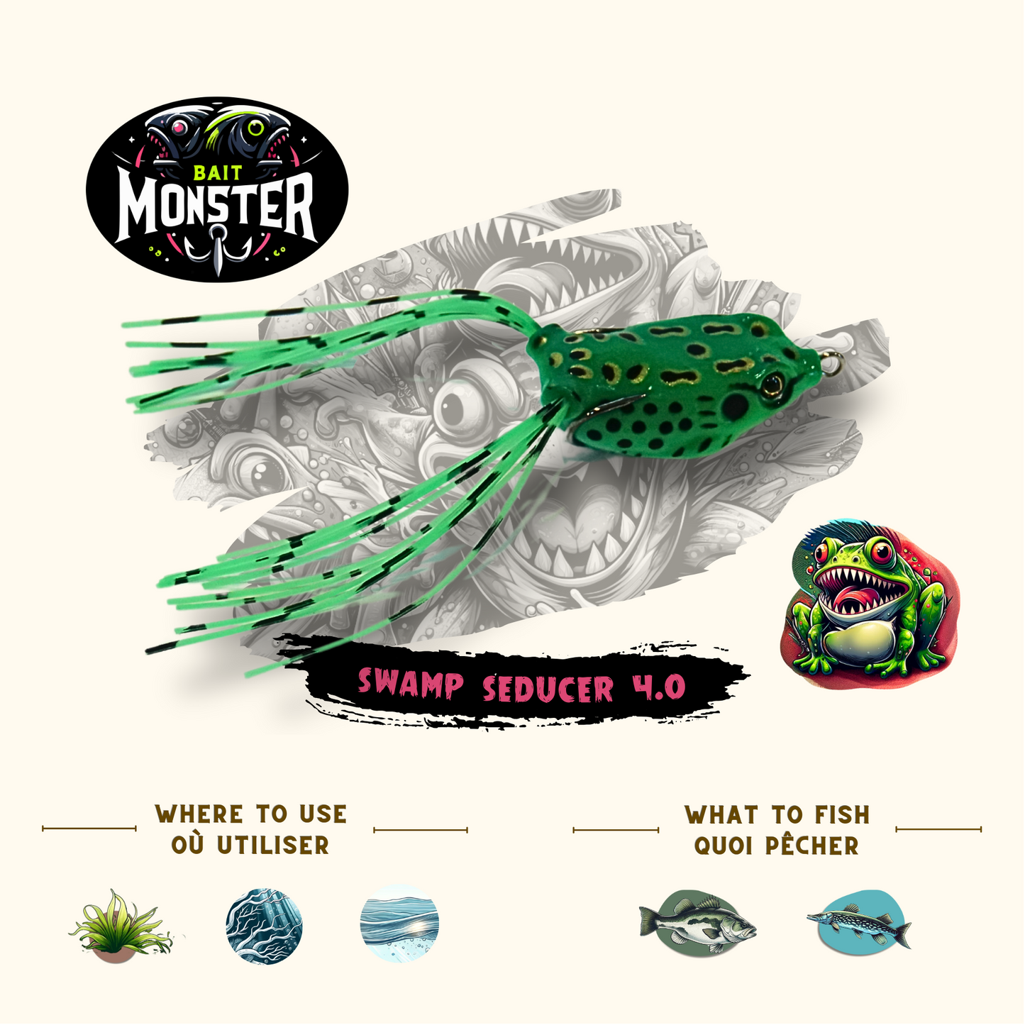 Swamp Seducer 4.0 by Bait Monster