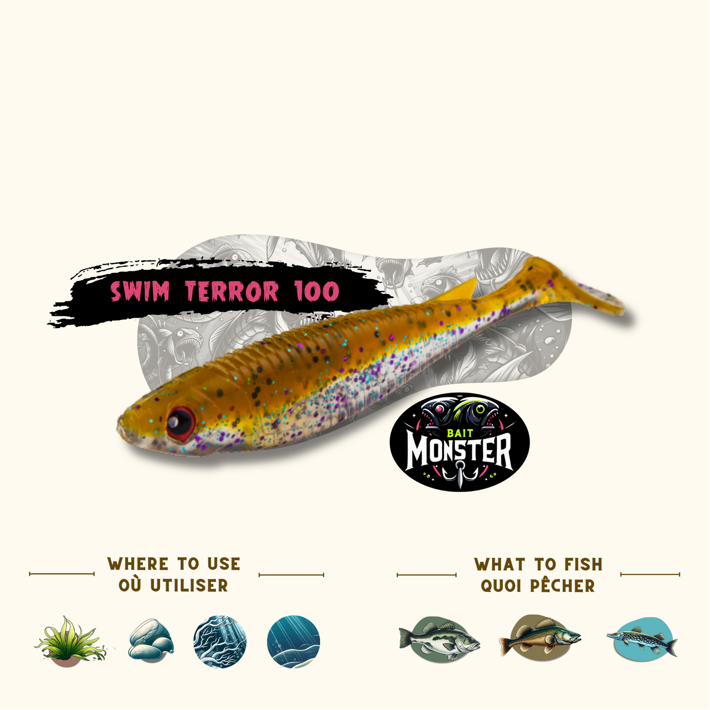 Swim Terror 100 by Bait Monster