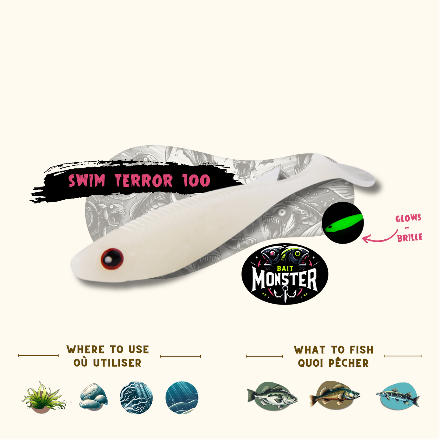 Swim Terror 100 by Bait Monster