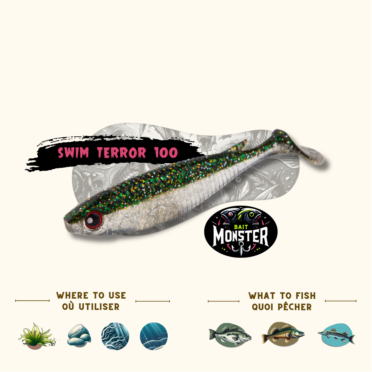 Swim Terror 100 by Bait Monster