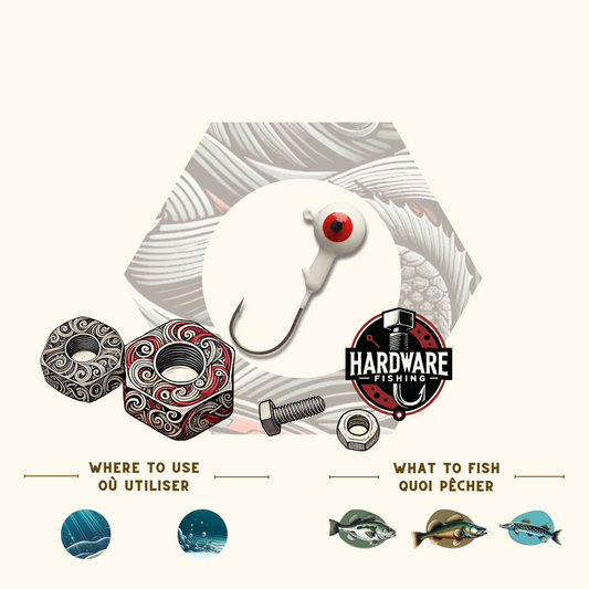 Jig Heads by Hardware Fishing